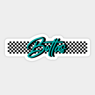 Race Flag Design 2 - Valtteri Bottas Sticker
